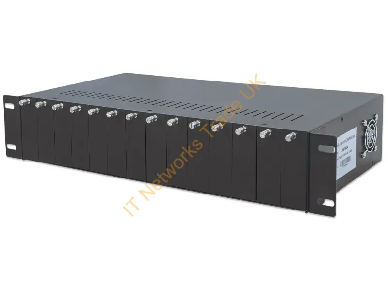 507356 - Intellinet 507356 Network Equipment Chassis 2U Black