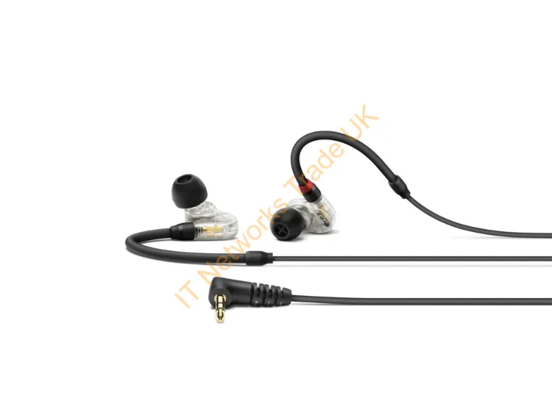 507482 - Sennheiser IE 40 Pro Clear Headphones In-ear Black,Transparent