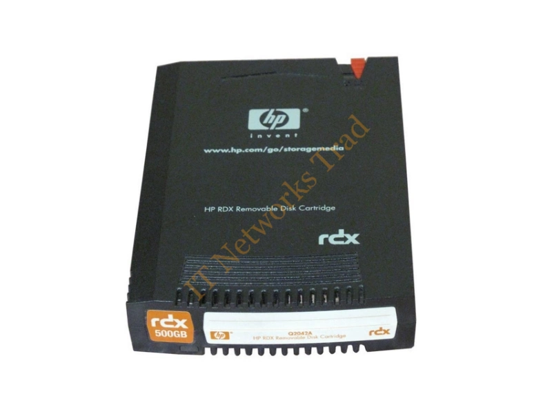507604-001 HP 500GB RDX Removable Disk Cartridge Tape Media Cartridge