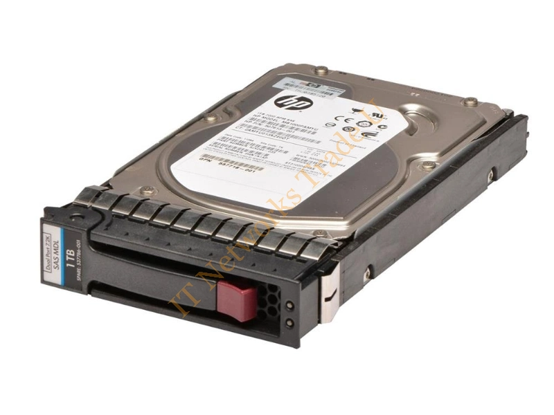 507613-001 - Hewlett Packard Enterprise 1TB 6G 7.2K RPM 3.5" LFF Dual-Port SAS 1000GB SAS internal hard drive
