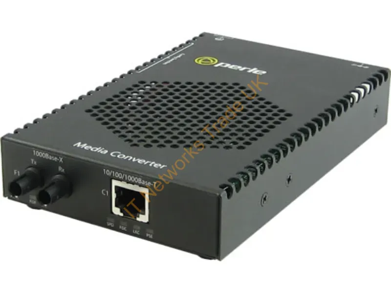 5080114 - Perle S-1110P-S2St120 Network Media Converter 1000 Mbit/S 1550 Nm Single-Mode