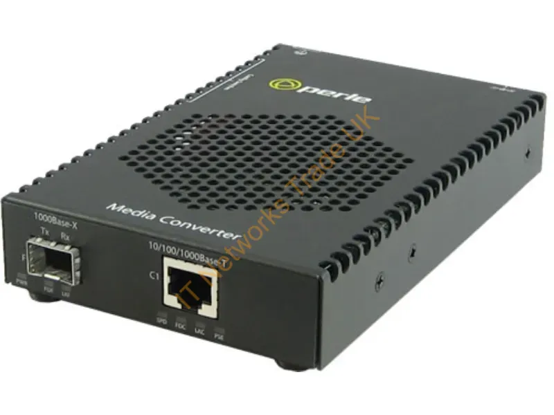 5090560 - Perle S-1110P-Sfp-Xt Network Media Converter 1000 Mbit/S Multi-Mode, Single-Mode Black
