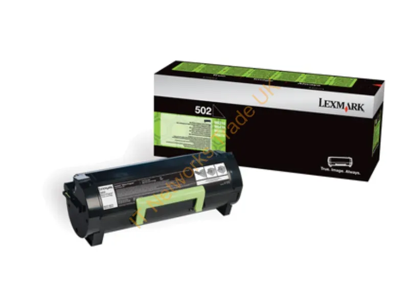 50F2000 - Lexmark 50F2000/502 Toner-kit black return program, 1.5K pages/5% for Lexmark MS 310/312/410/415/510