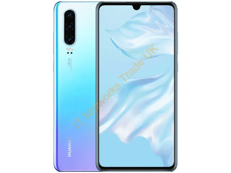 51093RQB - Huawei P30 15.5 cm (6.1") Single SIM Android 9.0 4G USB Type-C 6 GB 128 GB 3650 mAh Blue
