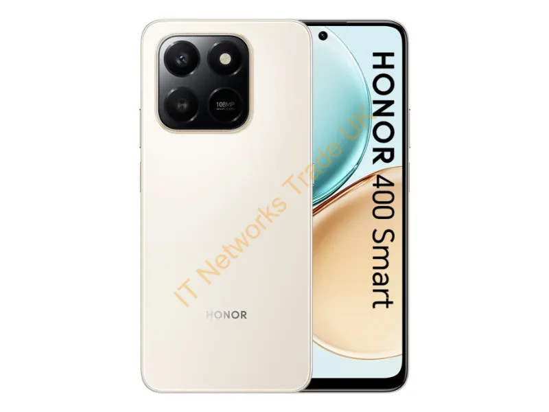 5109CAHG - Honor 400 SMART 17.2 cm (6.77") Dual SIM MagicOS 9.0 4G 6 GB 128 GB 6500 mAh Gold