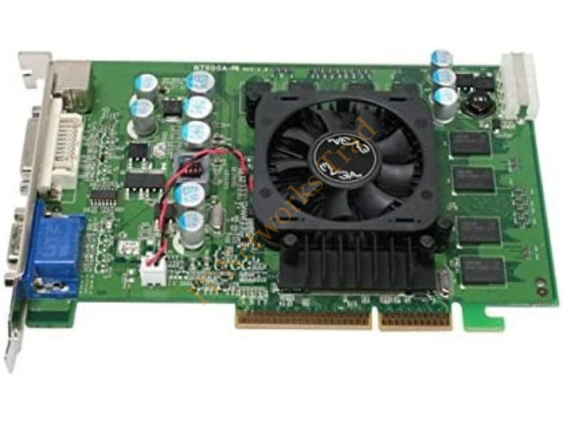 512-A8-N559-TX EVGA -e-GeForce 7600 GT SuperClocked 512MB 128-Bit DDR2 DVI/ D-Sub/ HDTV Out/ AGP 4x/8x Video Graphics Card