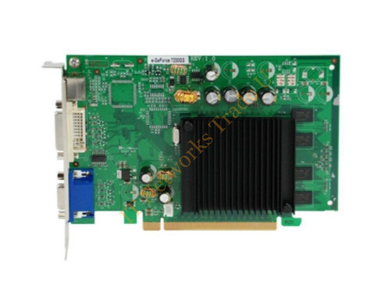 512-P2-N409-LX EVGA -GeForce 7200 GS 512MB 64-Bit DDR2 PCI Express x16 DVI-I/ VGA Video Graphics Card