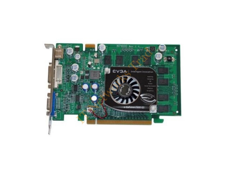512-P2-N447-BX EVGA -GeForce 7600GS 512MB 128-Bit DDR2 PCI Express x16 DVI/ D-Sub/ S-Video/ HDTV Video Graphics Card