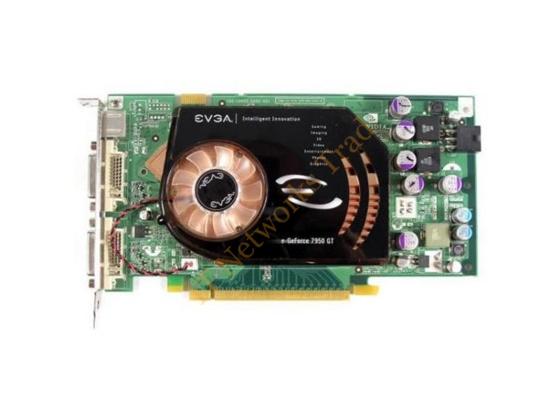 512-P2-N635-FX EVGA -e-GeForce 7950GT KO 512MB GDDR3 256-Bit PCI Express x16 Dual DVI/ HDTV/ S-Video/ Composite Out Video Graphics Card