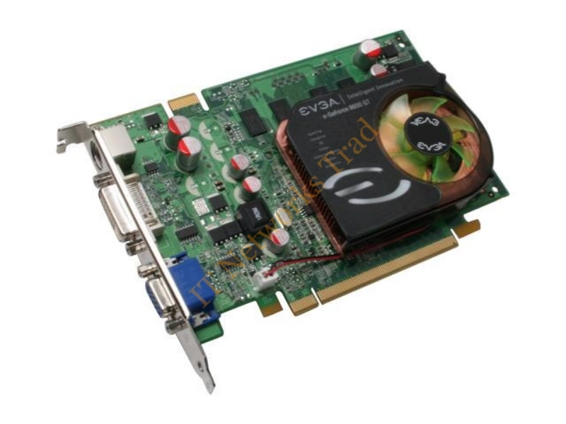 512-P2-N756-TX EVGA -E-GeForce 8600 GT 512MB 128-Bit DDR2 PCI Express x16 DVI/ D-Sub/ HDTV/ S-Video/ Composite Out/ SLI Support Video Graphics Card