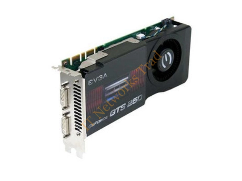 512-P3-1150-LR EVGA -GeForce GTS 250 512MB 256-Bit GDDR3 PCI Express 2.0 x16 HDCP Ready/ SLI Supported Video Graphics Card