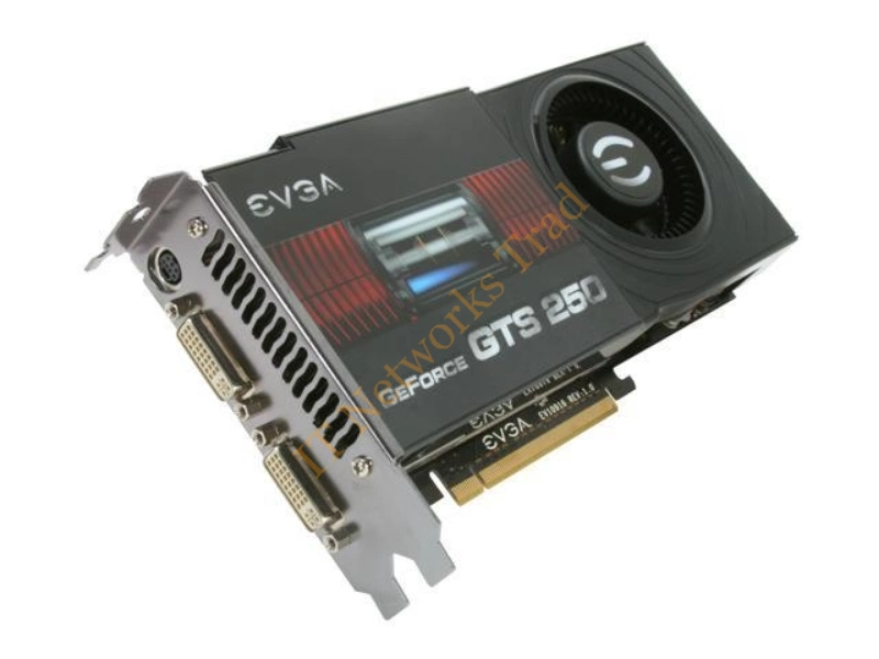 512-P3-1153-TX EVGA -GeForce GTS 250 512MB 256-Bit DDR3 PCI Express 2.0 x16 Dual DVI/ HDTV Video Graphics Card