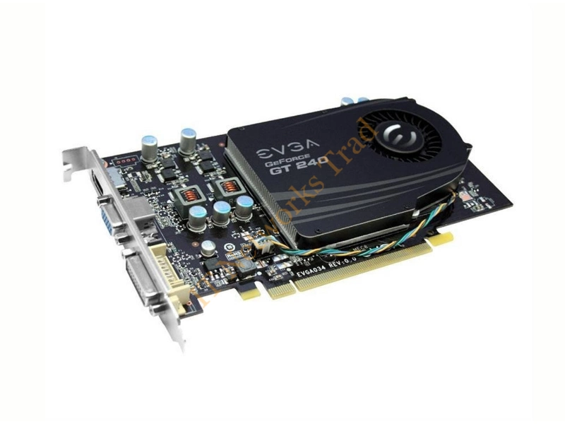 512-P3-1241-TX EVGA -GeForce GT 240 512MB 128-Bit GDDR5 PCI Express 2.0 x16 DVI/ HDMI/ VGA Video Graphics Card