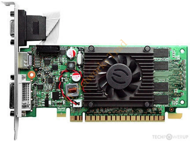 512-P3-1311-KL EVGA -GeForce 210 512MB 32-Bit DDR3 PCI Express 2.0 x16 DVI-I/ HDMI/ VGA Video Graphics Card