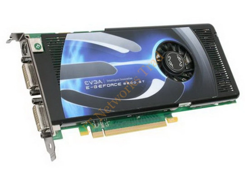 512-P3-N801-R1 EVGA -GeForce 8800 GT 512MB GDDR3 256-Bit HDCP Ready SLI Support HDTV / S-Video Out / Dual DVI PCI Express 2.0 x16 Video Graphics Card
