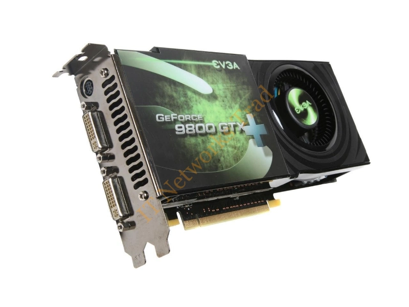 512-P3-N871-LA EVGA -GeForce 9800 GTX 512MB 256-Bit DDR3 PCI Express 2.0 x16 Dual DVI/ S-Video Out/ HDTV/ HDCP Ready SLI Support Video Graphics Card