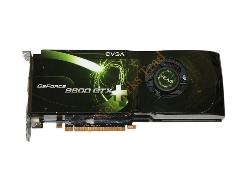 512-P3-N873-A1 EVGA -GeForce 9800 GTX+ 512MB GDDR3 256-Bit Dual DVI-I Connector PCI Express 2.0 Video Graphics Card