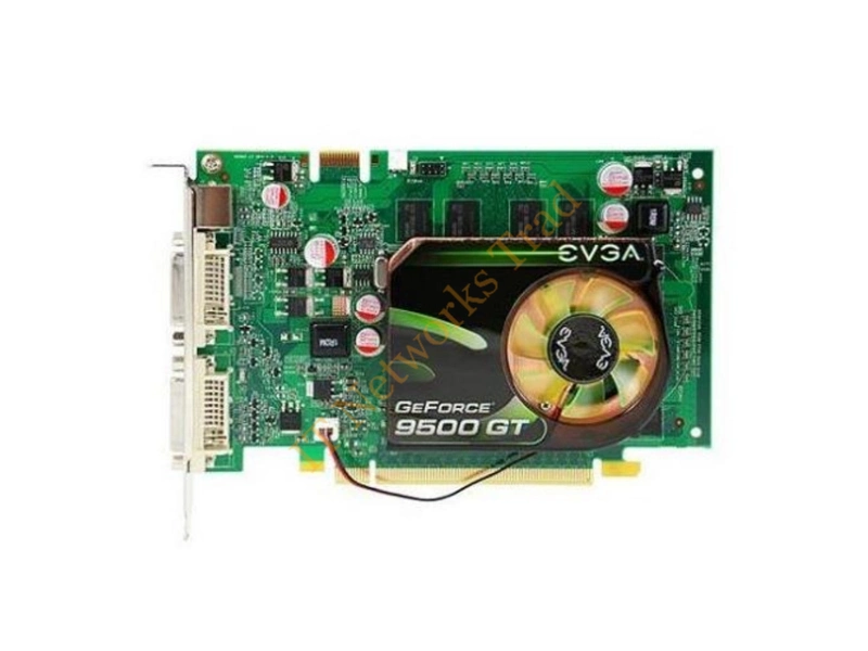 512-P3-N954-KT EVGA -GeForce 9500 GT 512MB DDR2 128-Bit HDCP Ready SLI Support PCI Express 2.0 x16 Video Graphics Card