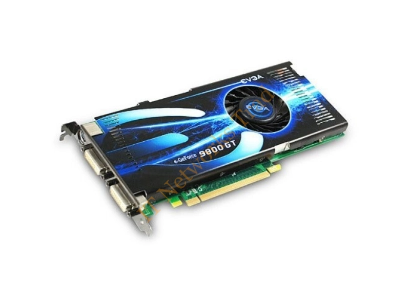 512-P3-N973-LR EVGA -GeForce 9800 GT 512MB 256-Bit GDDR3 PCI Express 2.0 x16 HDTV/ S-Video Out/ Dual DVI Video Graphics Card