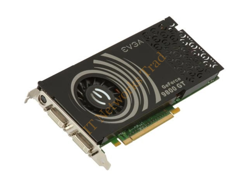 512-P3-N976-A1 EVGA -GeForce 9800 GT 512MB GDDR3 256-Bit HDCP Ready SLI Supported Dual DVI HDTV / S-Video Out PCI Express 2.0 x16 Video Graphics Card