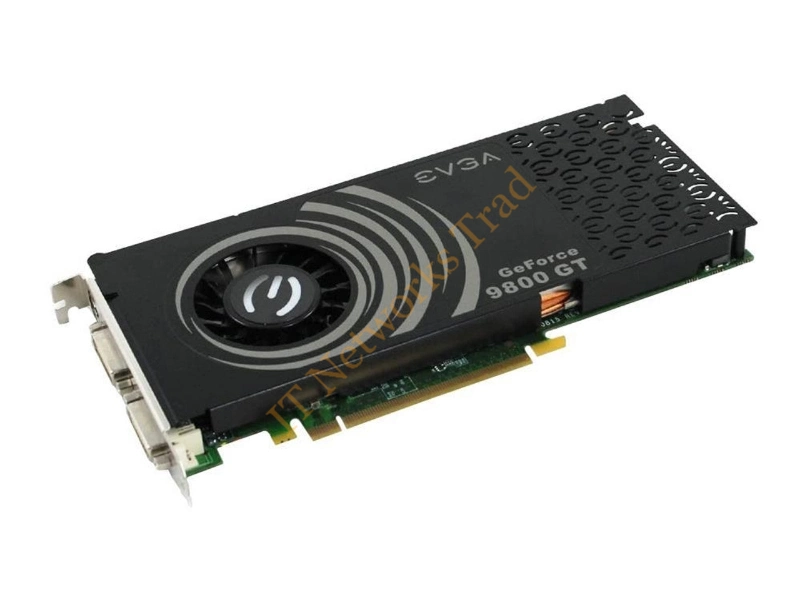 512-P3-N976-K1 EVGA -GeForce 9800 GT 512MB GDDR3 256-Bit HDCP Ready SLI Supported Dual DVI HDTV / S-Video Out PCI Express 2.0 x16 Video Graphics Card