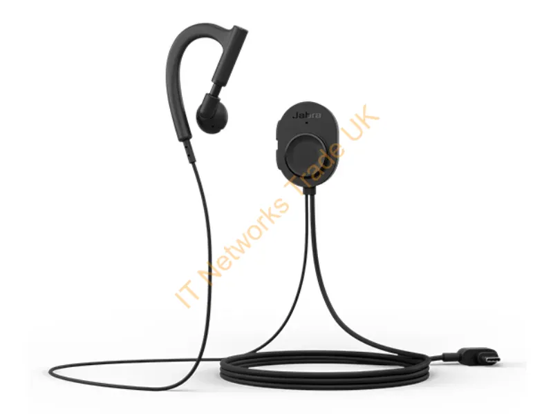 5121-119 - Jabra Perform 10 Headset Wired Ear-Hook Usb Type-C Black