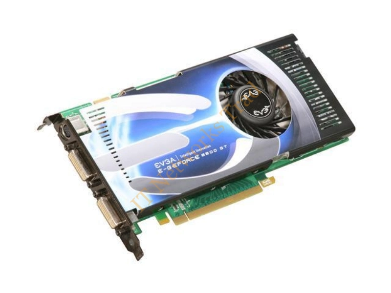 512P3N802ET EVGA -GeForce 8800GT 512MB GDDR3 256-Bit HDCP Ready SLI Supported Dual DVI HDTV / S-Video Out PCI Express 2.0 x16 Video Graphics Card