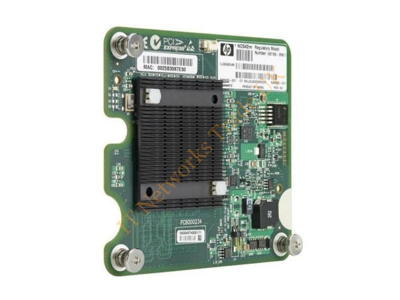 516936-B21 HP 10GBe Mezzinine PCI-Express Dual Port Fiber Channel Adapter Network Interface Card for c-Class BladeSystem