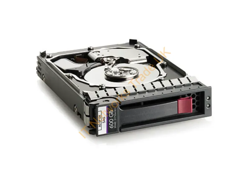 517354-001 - Hewlett Packard Enterprise 600GB hot-plug dual-port SAS HDD 600GB SAS internal hard drive