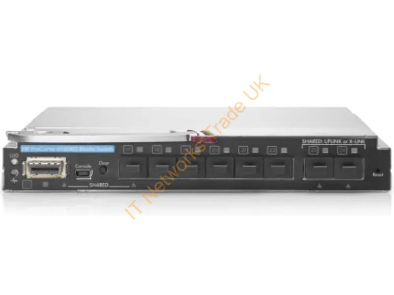 517994-001 HP ProCurve 6120XG 1 Ports Manageable 8 x Expansion Slots 10GBase-CX4 Ethernet Blade Network Switch
