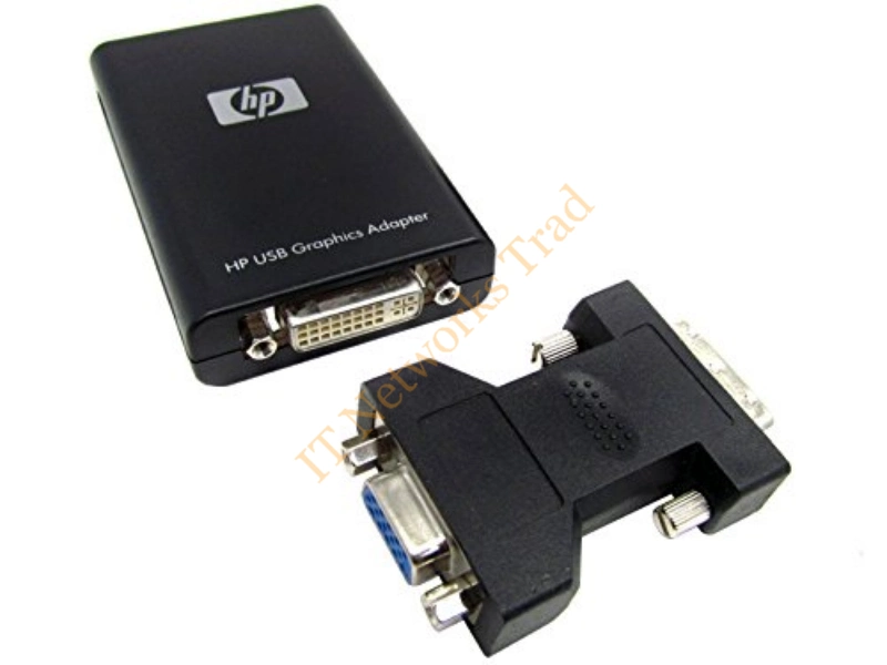 518591-001 HP USB 2.0 Graphics Adapter With DVI-I Connector USB Display Adapter