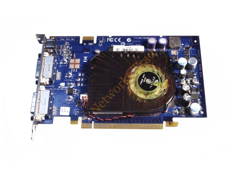 5188-6245 HP nVidia GeForce 7600GT 256MB PCI Express Dual DVI/S- Video Graphics Card