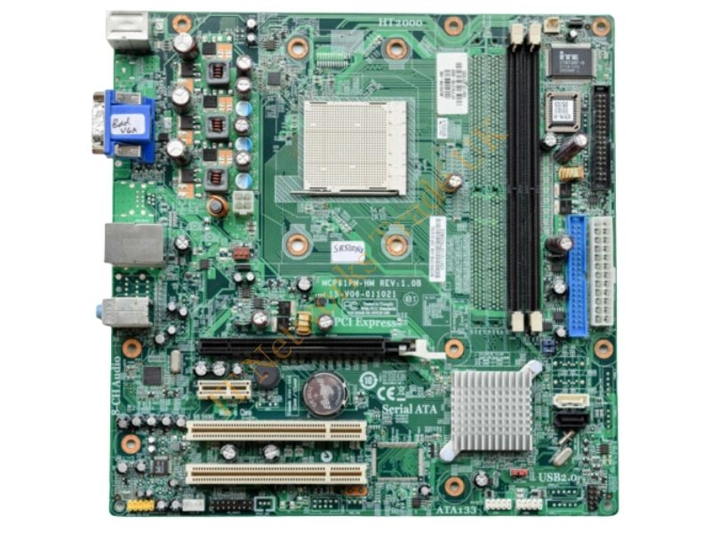 5188-8909 HP Iris Gl6 System Board, Socket Am2, 4GB (max) DDR2 SDRAM Support, for Pc Desktop Motherboard
