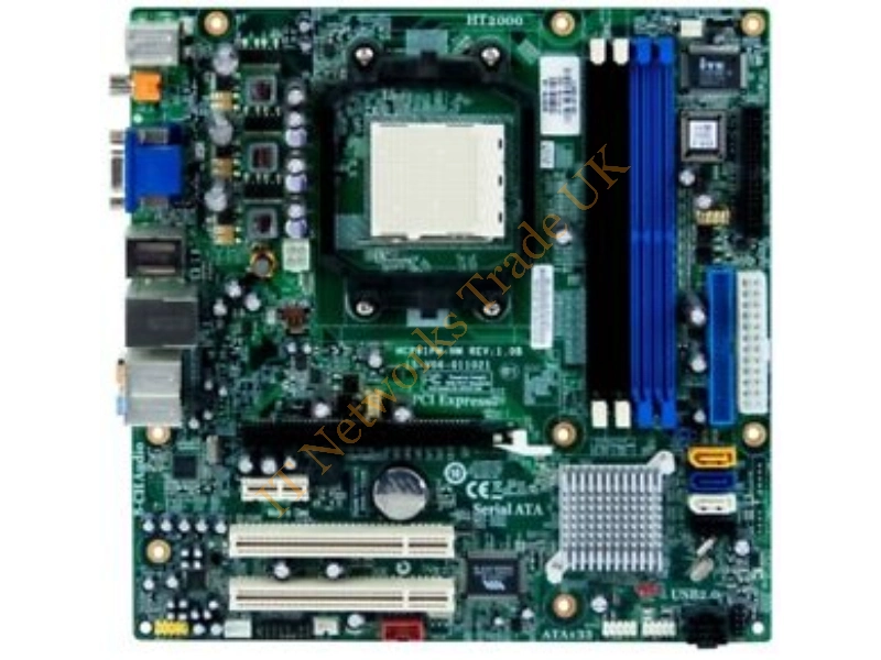 5189-0929 HP Nettle2-GL8E GeForce 6150SE nForce 430/ DDR2/ SATA-PATA HD/ PCI 10/100Mbps LAN/ 2-PCI Motherboard Desktop Motherboard