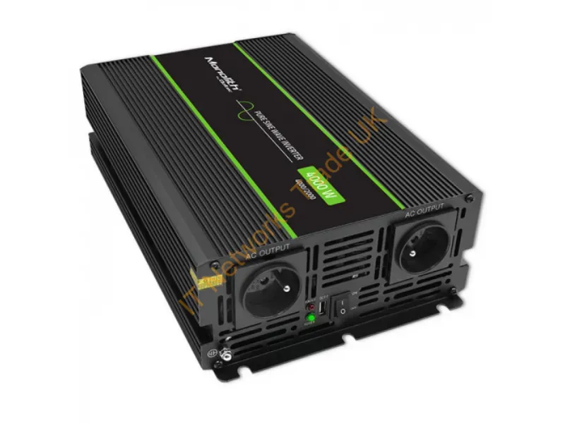 51935 - Qoltec Monolith power adapter/inverter Auto 4000 W Black