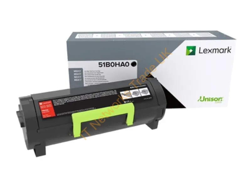 Lexmark 51B0HA0 Toner black, 8.5K pages Accessory