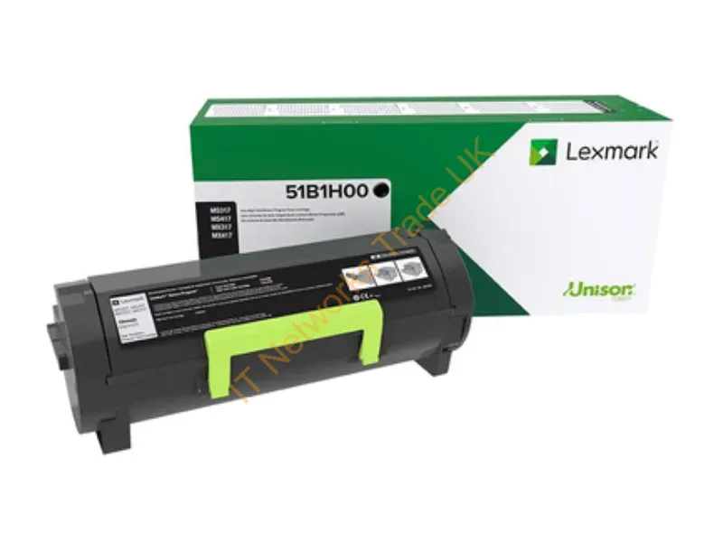 51B1H00 - Lexmark 51B1H00 Toner Cartridge 1 Pc(S) Original Black