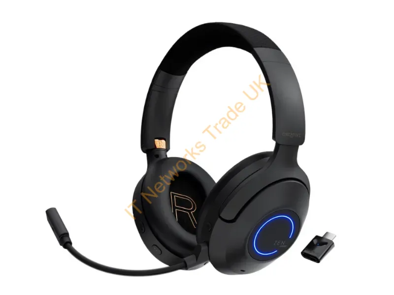 51EF1040AA001 - Creative Labs Zen Hybrid Pro Classic Headset Wireless Head-band Gaming USB Type-C Bluetooth Black