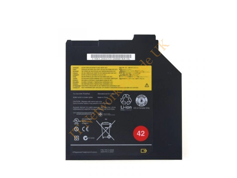 51J0508 Lenovo 42 (3-Cell BAY) Battery Laptop Battery