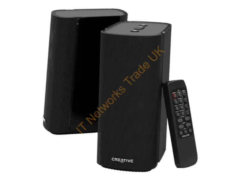 51MF1690AA000 - Creative Labs T100 Full range Black Wired & Wireless 20 W