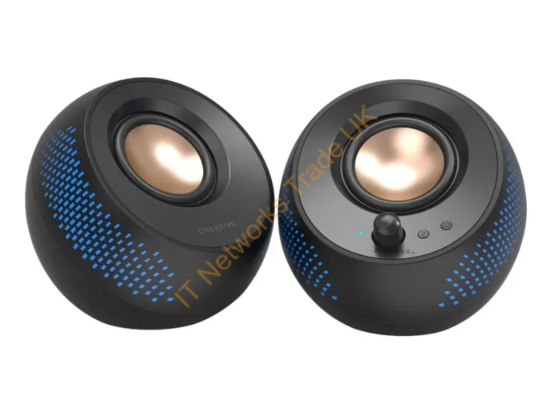 51MF1715AA000 - Creative Labs Pebble X Full Range Black Wired 15 W