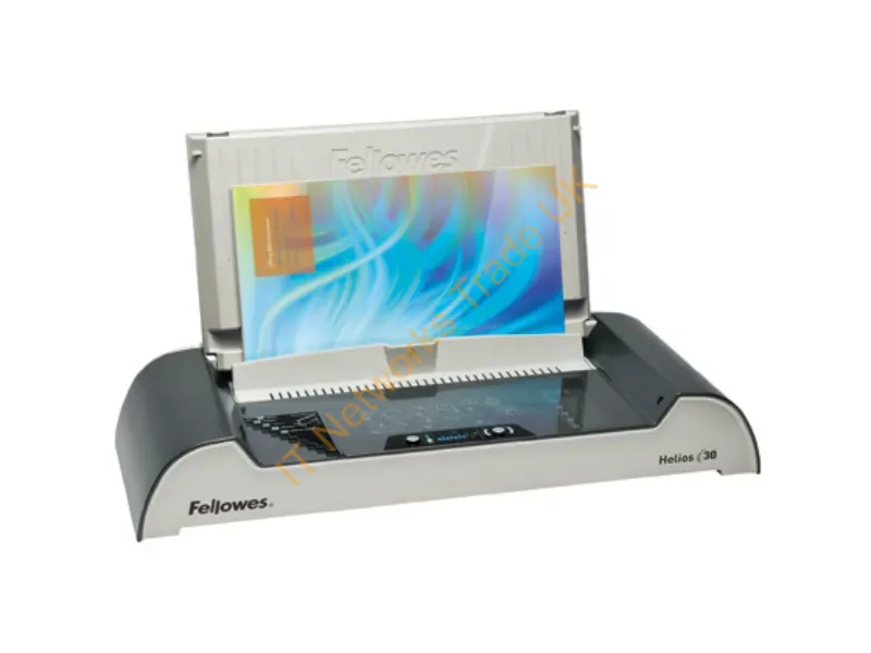 5219301 - Fellowes Helios 30 Thermal Binding Machine 180 S 300 Sheets Charcoal, Silver