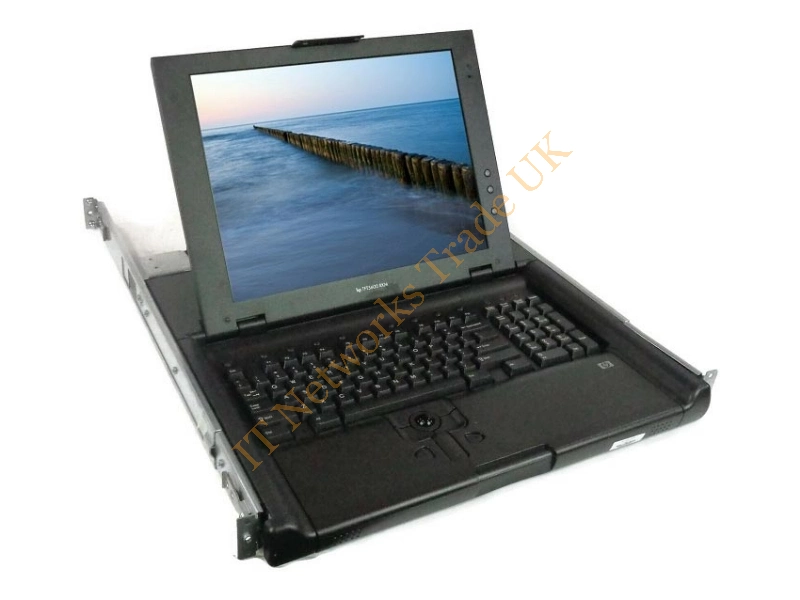 524401-001 HP TFT5600 Rackmount Server Console Kit Keyboard and LCD Monitor KVM LCD And Keyboard Combo