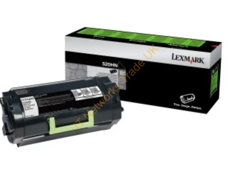 52D0H0N - Lexmark 52D0H0N (520HN) Toner black, 25K pages Accessory