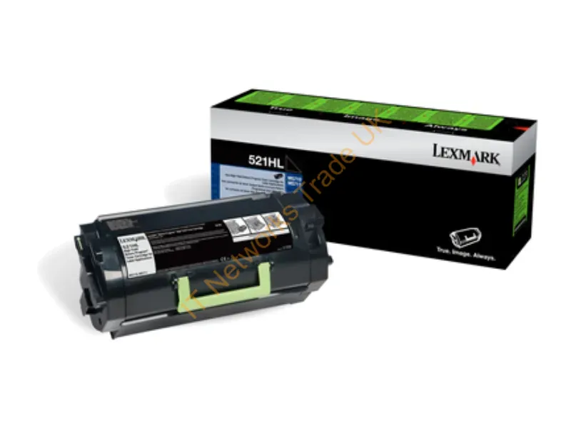52D1H0L - Lexmark 521Hl Toner Cartridge 1 Pc(S) Original Black