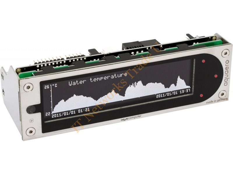 Aqua Computer aquaero 5 XT 10channels LCD Black,Grey fan speed controller Accessory