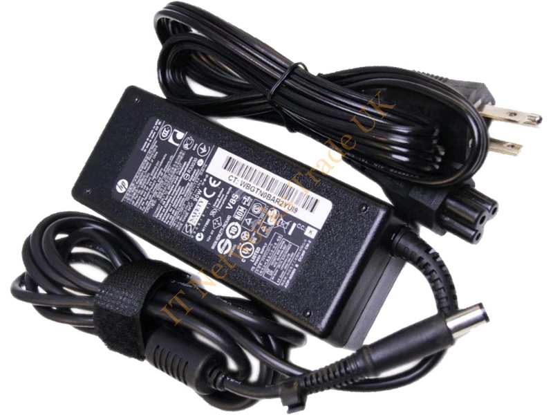 531377-002 HP 90-Watts AC Smart-Pin Slim Power Adapter Power Cable not Included