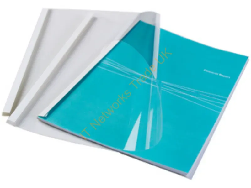 53153 - Fellowes 53153 binding cover A4 Plastic White 100 pc(s)