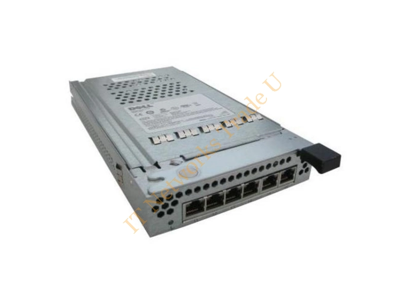 5316M Dell PowerConnect 5316M 6-Port 6 x 10/100/1000 Gigabit Ethernet Switch Module for PowerEdge 1855 Networking Accessory