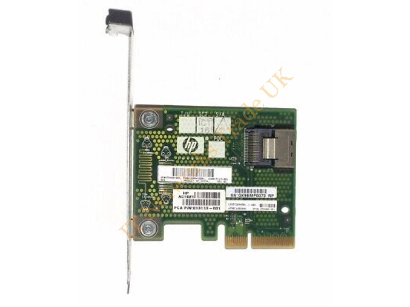 532489-001 HP PCI-Express Mezzanine Pass-thru Card Network Adapter